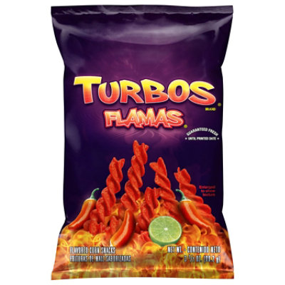 Fritos Flavored Corn Snacks Turbos Flamas 3 1/2 Oz - 3.5 OZ - Image 1