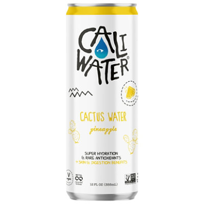 Caliwater Cactus Water Pineapple - 12 FZ - Image 1