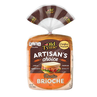 Schmidt Artisan’s Choice Rustic Brioche Half Loaf Bread - 14 Oz - Image 1