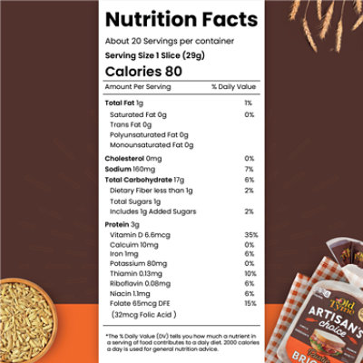 Schmidt Artisan’s Choice Rustic Brioche Half Loaf Bread - 14 Oz - Image 4