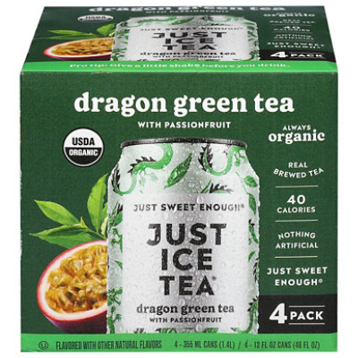 Just Ice Tea Green Dragon 4-12fz - 4-12 FZ - Image 2