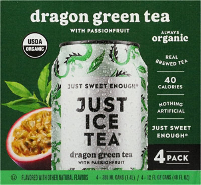 Just Ice Tea Green Dragon 4-12fz - 4-12 FZ - Image 5