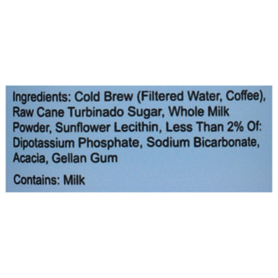 Bones Coffee Company Coffee Cold Brew Latte High Voltage - 11 FZ - Image 5