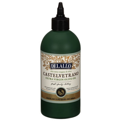 Delallo Extra Virgin Oil Castelvetrano - 16.9 FZ - Image 2