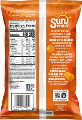 Sunchips Harvest Cheddar 2.5oz - 2.5 OZ - Image 5