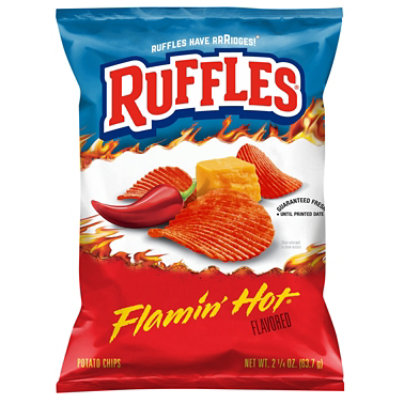 Ruffles Flamin Hot 2.25oz - 2.25 OZ - Image 1