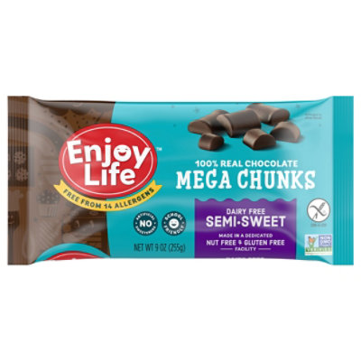 Enjoy Life Chips Baking Mega Chunks - 9 OZ - Image 1