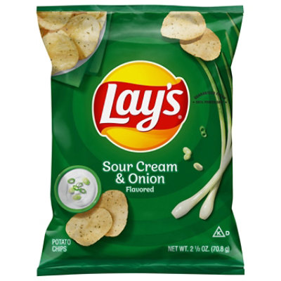 Lays Sour Cream & Onion 2.5oz - 2.5 OZ - Image 3