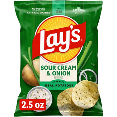 Lays Sour Cream & Onion 2.5oz - 2.5 OZ - Image 3