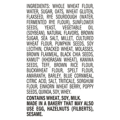 Oroweat 22 Grains & Seeds Wheat Small Slice Bread - 18 OZ - Image 4