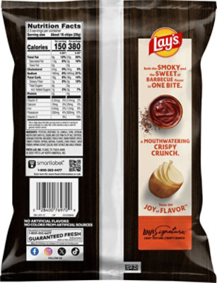 Lays Barbeque 2.5oz - 2.5 OZ - Image 5