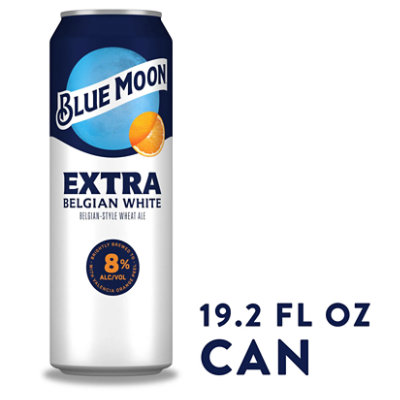 Blue Moon Extra Beer Can - 1-19.2 Fl Oz - 19.2 FZ - Image 1