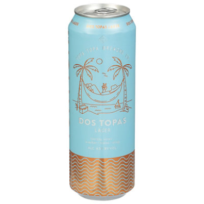 Topa Topa Dos Topas Lager 19.2oz Can - 19.2 FZ - vons
