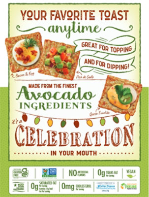 Crunchmaster Avocado Toast Chili Lime 3.54oz - 3.54 OZ - Image 5