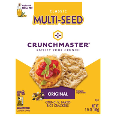 Crunchmaster Multiseed Original 3.54oz - 3.54 OZ - Image 1
