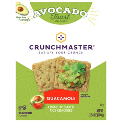Crunchmaster Avocado Toast Guacamole 3.54oz - 3.54 OZ - Image 1