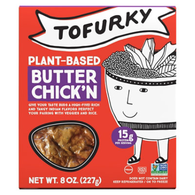 Tofurky Butter Chick N - 8 OZ - Image 1