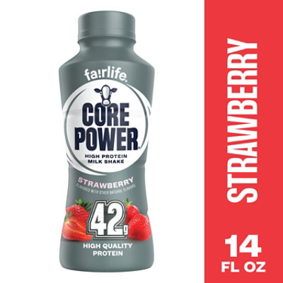 Core Power Elite High Protein Shake Strawberry 42G Bottle - 14 Fl. Oz.