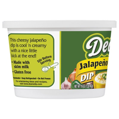 Dean's Jalapeno Popper Dip 16 Oz - 16 OZ - Image 2