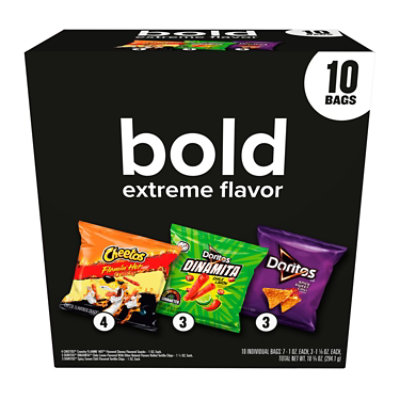 Frito Lay Bold Extreme Flavor Variety Pack - 10 Count