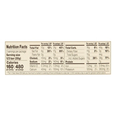 Chocolove Bar Chocolate Milk Filled Salted Peanut Butter - 3.2 Oz - Image 4