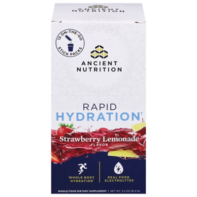 Rapid Hydration Strawberry Lemon - 3.2 OZ - Image 1