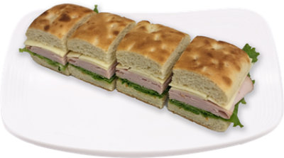 Readymeals Bistro Turkey & Provolone Sliders - Ready2eat - Each - Image 1
