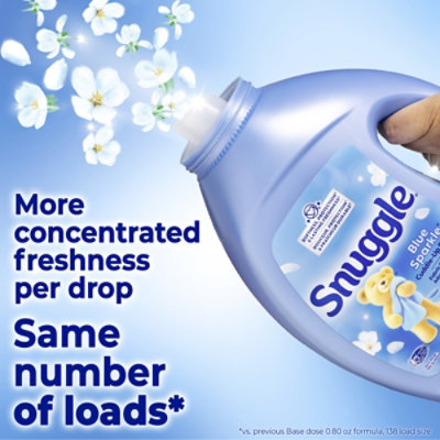Snuggle Ultra Liquid Fabric Conditioner, Blue Sparkle - 93.8 Oz. - 93.8 FZ - Image 2