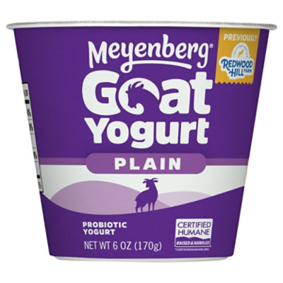 Meyenberg Yogurt Cup Whole Goat Milk - 6 OZ - Image 1