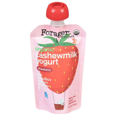 Forager Project Yogurt Cashewmilk Strawberry Organic - 3.2 FZ - Image 1