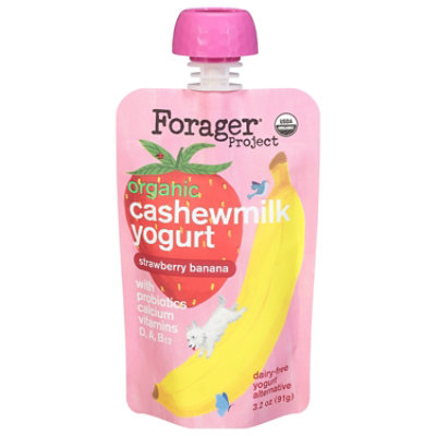 Forager Project Yogurt Cashewmilk Strawberry Banana - 3.2 OZ - Image 3