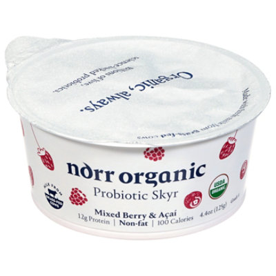Norr Organic Yogurt Skyr Mixed Berry Acai - 4.4 Oz - Image 2