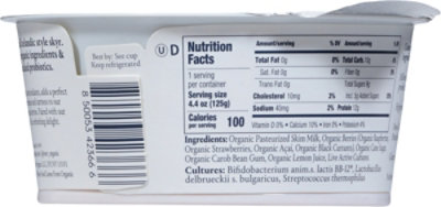 Norr Organic Yogurt Skyr Mixed Berry Acai - 4.4 Oz - Image 5
