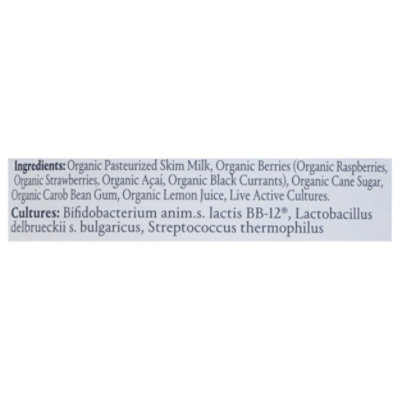 Norr Organic Yogurt Skyr Mixed Berry Acai - 4.4 Oz - Image 4