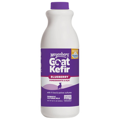Meyenberg Kefir Goat Milk Blueberry Pomegranate Acai - 32 FZ - Image 1