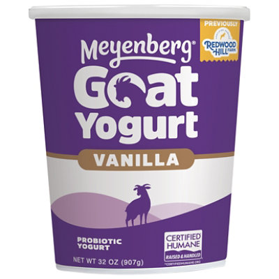 Meyenberg Yogurt Whole Goat Milk Vanilla - 32 OZ - Image 1