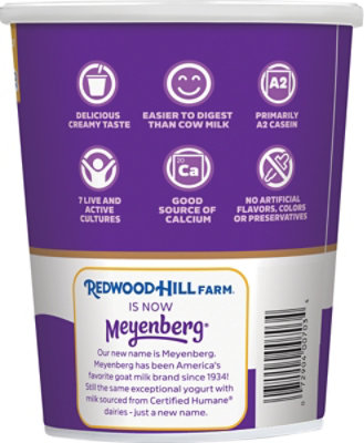 Meyenberg Yogurt Whole Goat Milk Vanilla - 32 OZ - Image 3