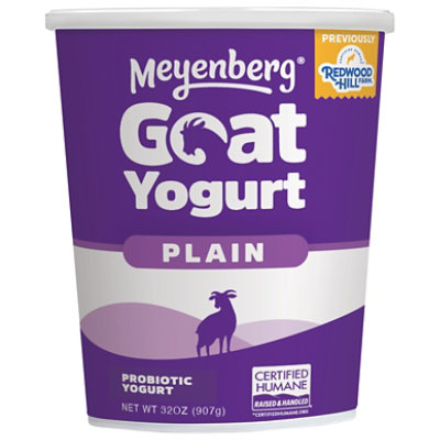 Meyenberg Yogurt Whole Goat Milk Vanilla - 6 OZ - jewelosco