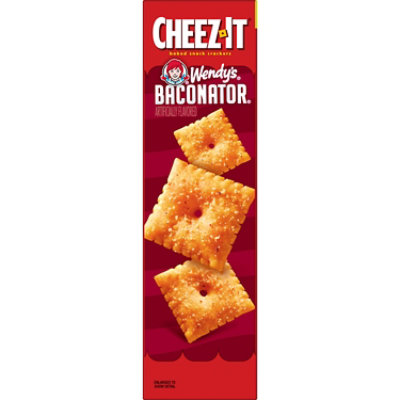 Cheez It Wendy's Baconator Snack Crackers - 12.4 Oz - Image 8