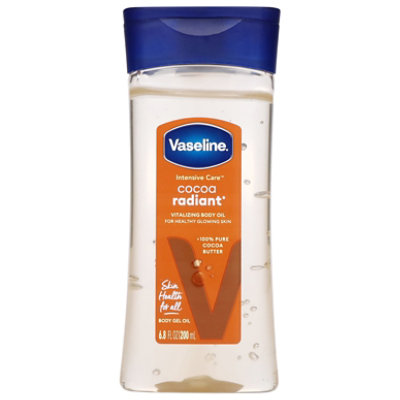 Vaseline Skin Care Cocoa Radiant Gel Oil 200 Ml - 6.8 FZ - Image 2