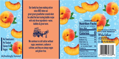 Polar Seltzer Georgia Peach 8-12fz - 8-12 FZ - Image 5