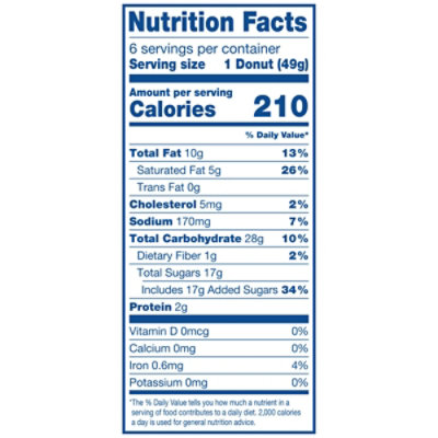 Hostess Apple Cinnamon Fritter Ring Donettes 6 Count - 10.36 OZ - Image 5