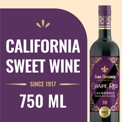 San Antonio Grape Red Wine - 750 ML - Image 1