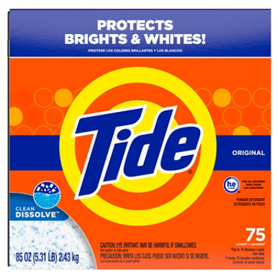 Tide Powder Laundry Detergent, Original Scent - 85 Oz - Image 8