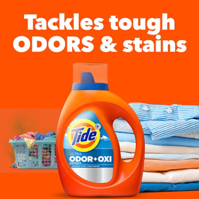 Tide He Liquid Laundry Detergent With Oxi & Odor Defense, Original Scent - 117 Oz. - 117 FZ - Image 3