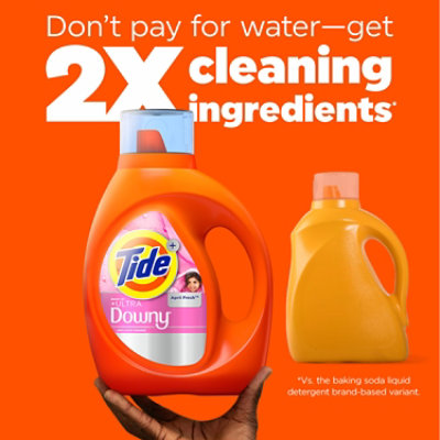 Tide He Liquid Laundry Detergent With Downy, April Fresh - 117 Oz. - 117 FZ - Image 7