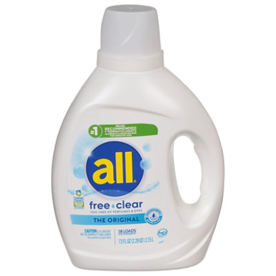 All Ultra Liquid Laundry Detergent, Free & Clear