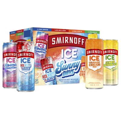 Smirnoff Ice Sunny Days 12pkc In Cans - 12-12FZ - Image 1