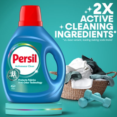 Persil He Liquid Laundry Detergent, Activewear Clean - 84 Fl. Oz. - Image 5