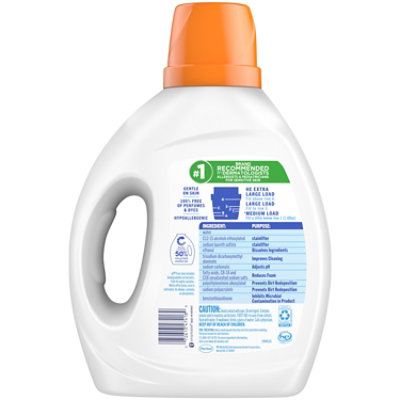 All Ultra Liquid Laundry Detergent With Oxi, Free & Clear - 73 Oz. - 73 OZ - Image 4